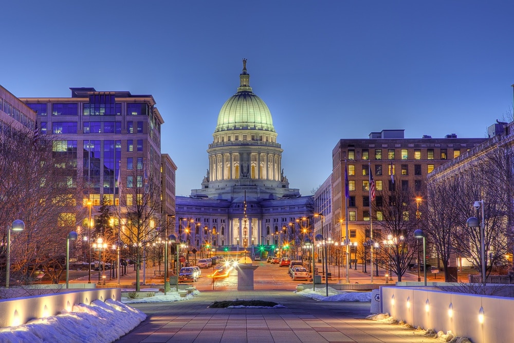 Beautiful Photo Of The Wisconsin Capitol Building