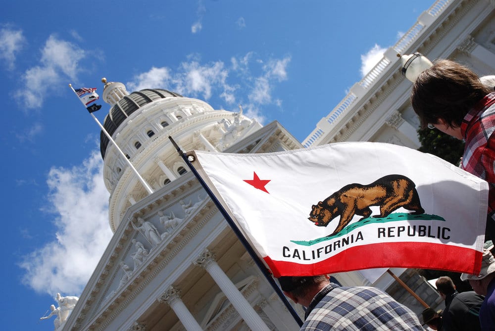 Picture Of The California State Capitol Building