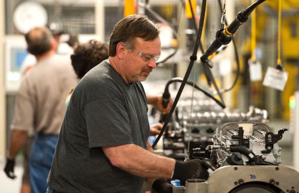 Man Working On An Industrial Project