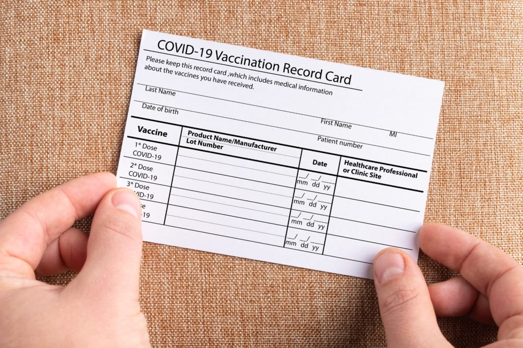 COVID-19 Vaccination Record Card