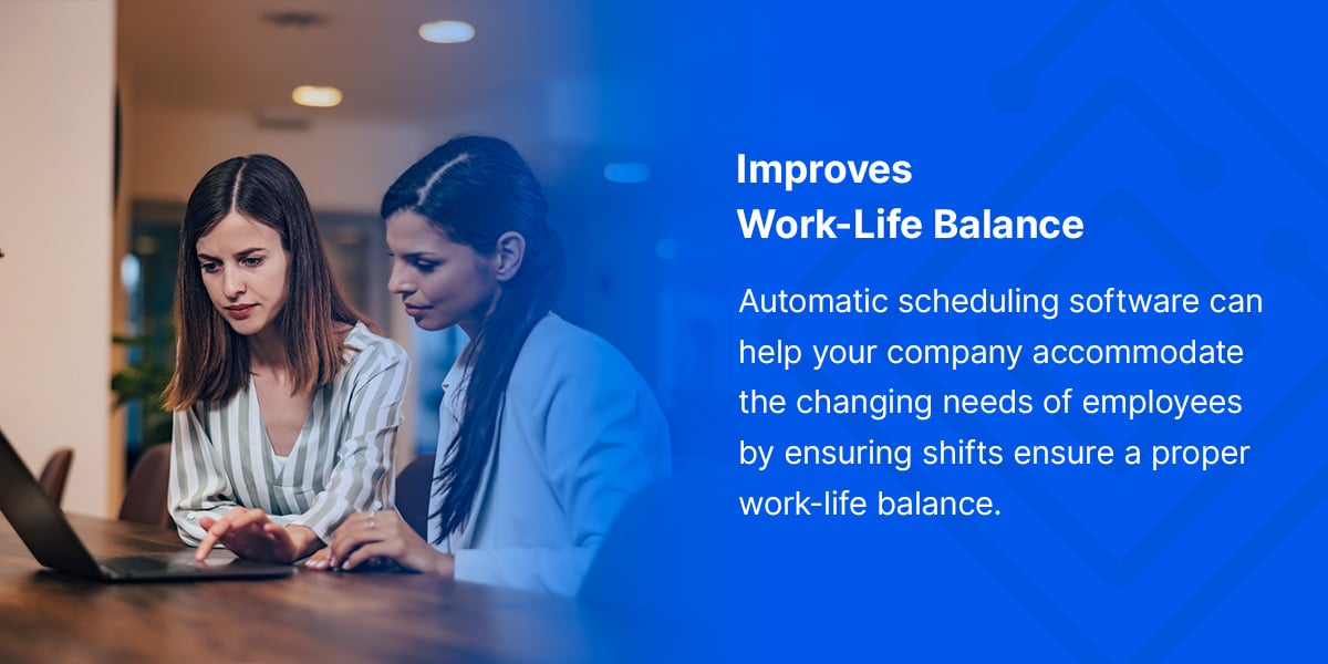Improves Work-Life Balance