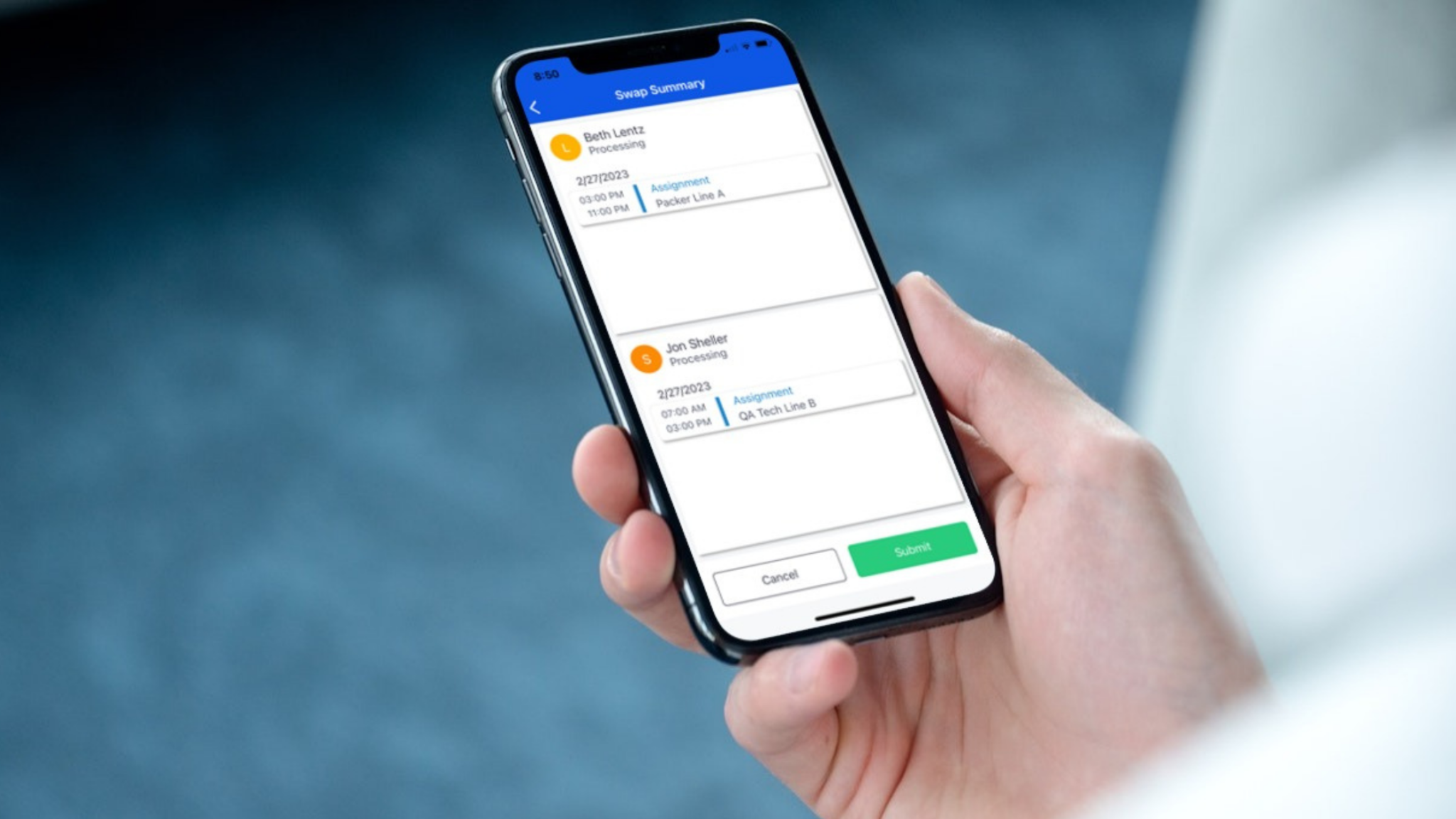 Automated Scheduling With Shift Swapping