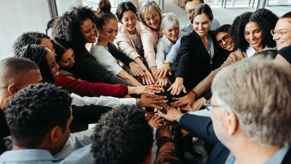 Diverse,team,demonstrating,teamwork,and,inclusion,at,a,conference,,focusing, Recruitment And Retention