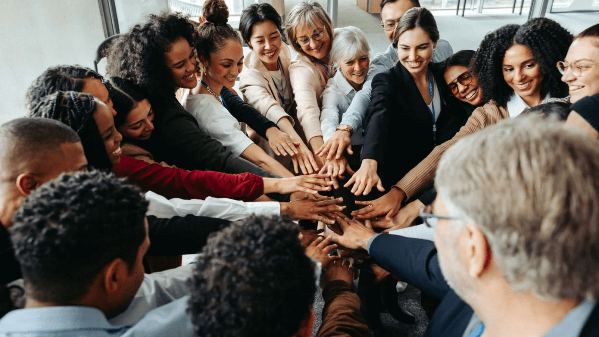 Diverse,team,demonstrating,teamwork,and,inclusion,at,a,conference,,focusing, Recruitment And Retention