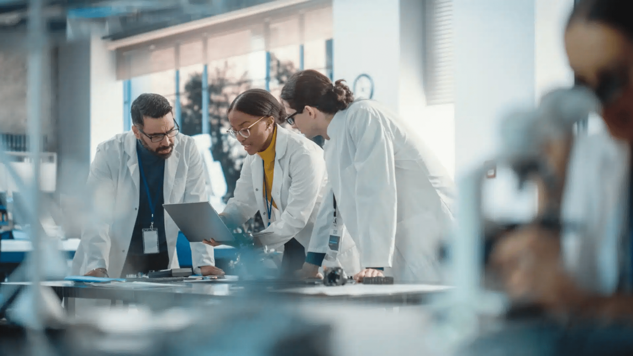 Diverse,young,group,of,engineers,working,in,a,startup,company, Using Lab Scheduling Software