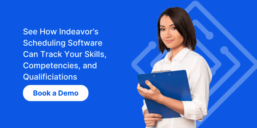 Request A Demo Skills & Training Matrix