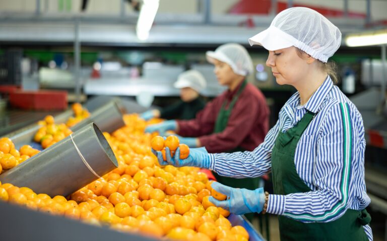 Skilled,female,worker,of,fruit,processing,factory,checking,fresh,ripe,Advanced Planning and Scheduling
