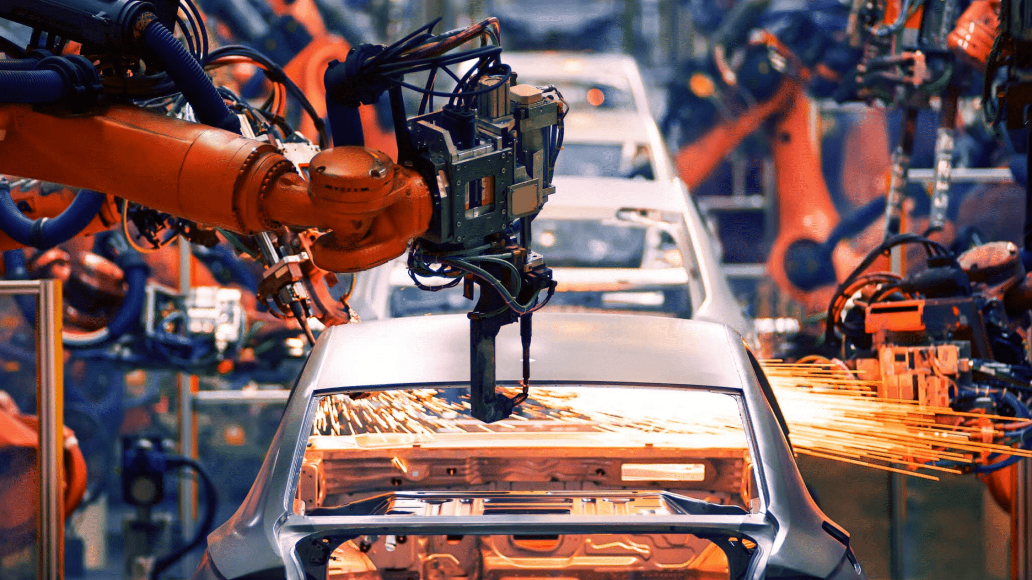 The,arm,of,a,car,production,line, Auto Tariffs In Automotive Manufacturing, Us Manufacturing