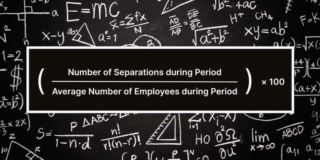 Employee Turnover Rate Formula