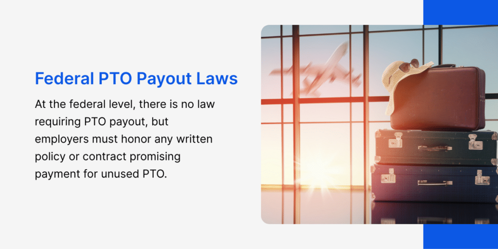 Federal Pto Payout Laws