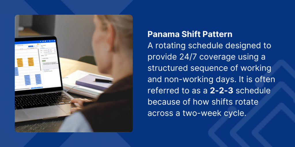 Panama Shift Pattern Definition
