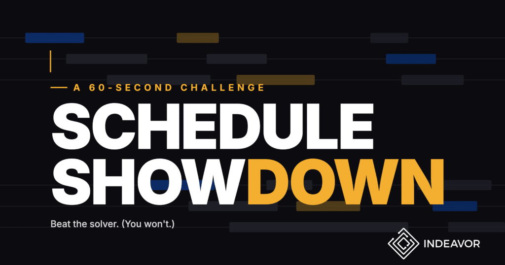 Practice Scheduling Skills with the Schedule Showdown Game