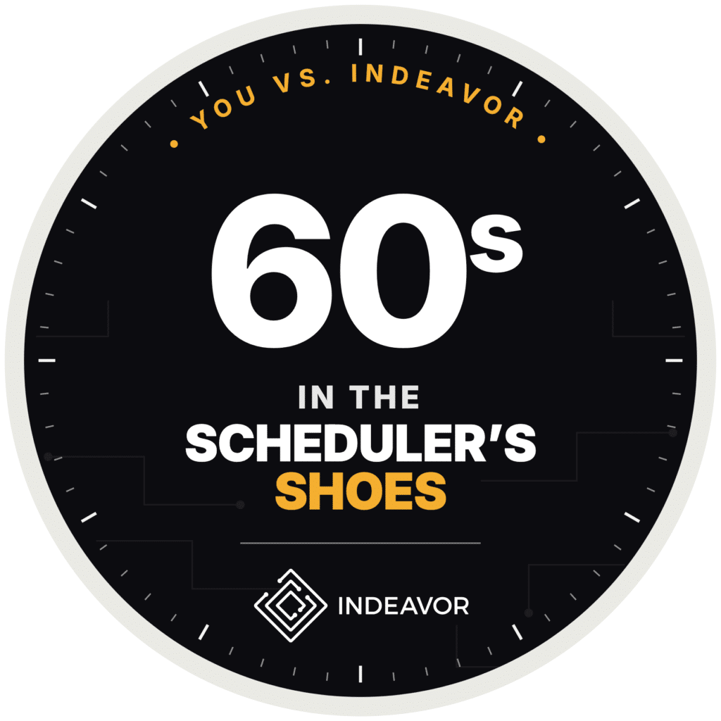 Stopwatch In The Scheduler's Shoes
