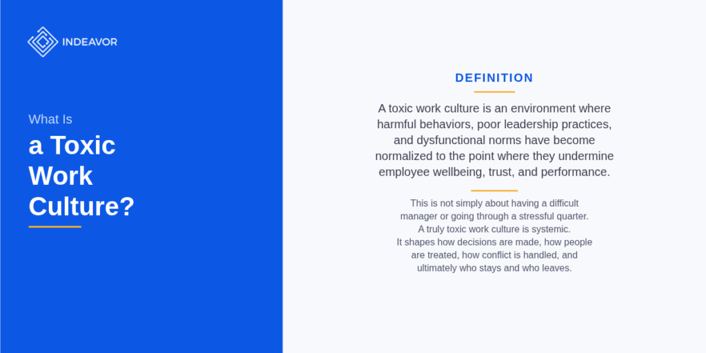 What Is A Toxic Work Culture
