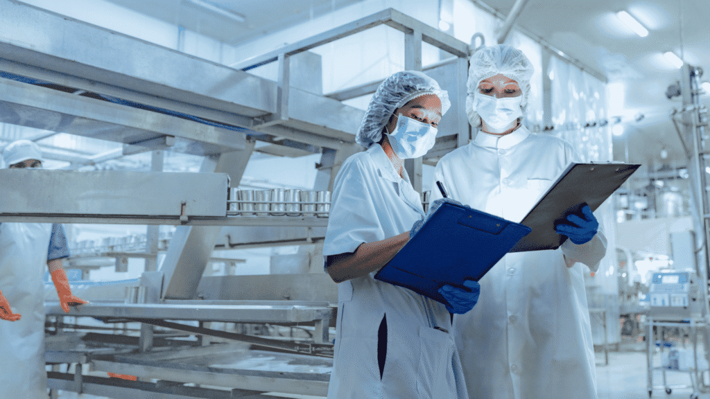 Two Women Preforming Haccp Food Safety Inspections, What Is Haccp