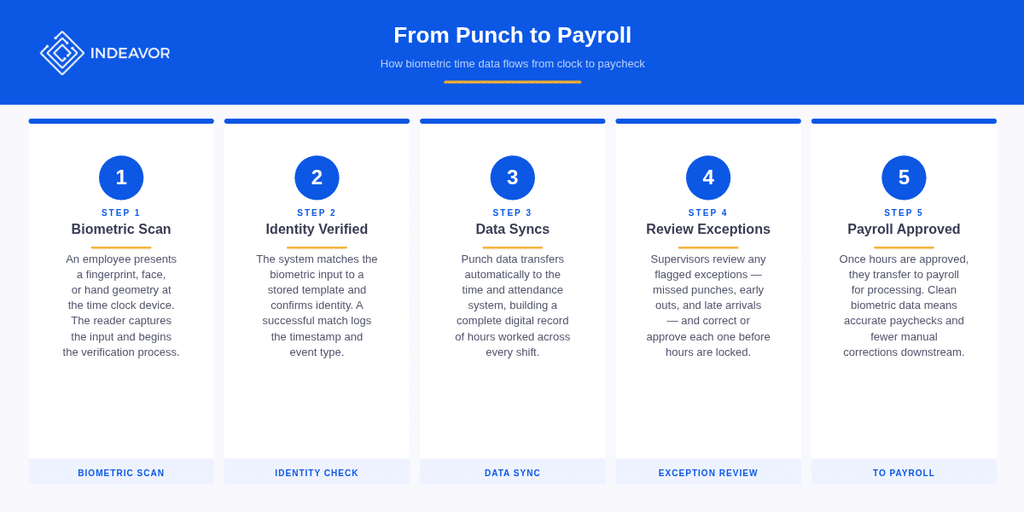 5 Step Payroll Workflow