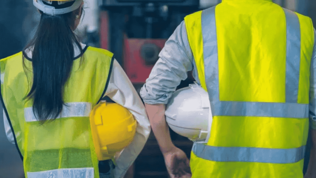 The,behid,of,engineer,white,and,yellow,safety,hat,wear, Labor Shortage