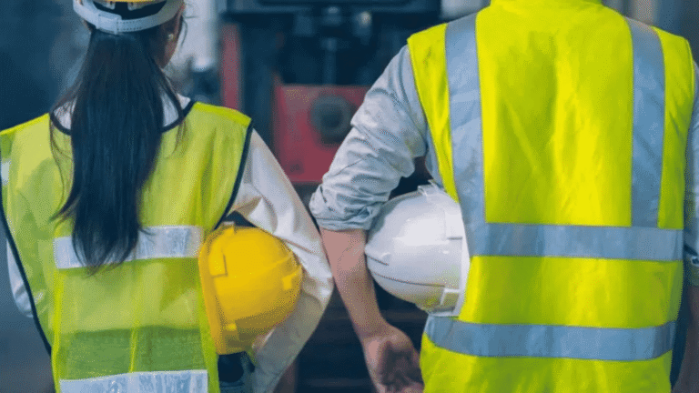 The,behid,of,engineer,white,and,yellow,safety,hat,wear, Labor Shortage